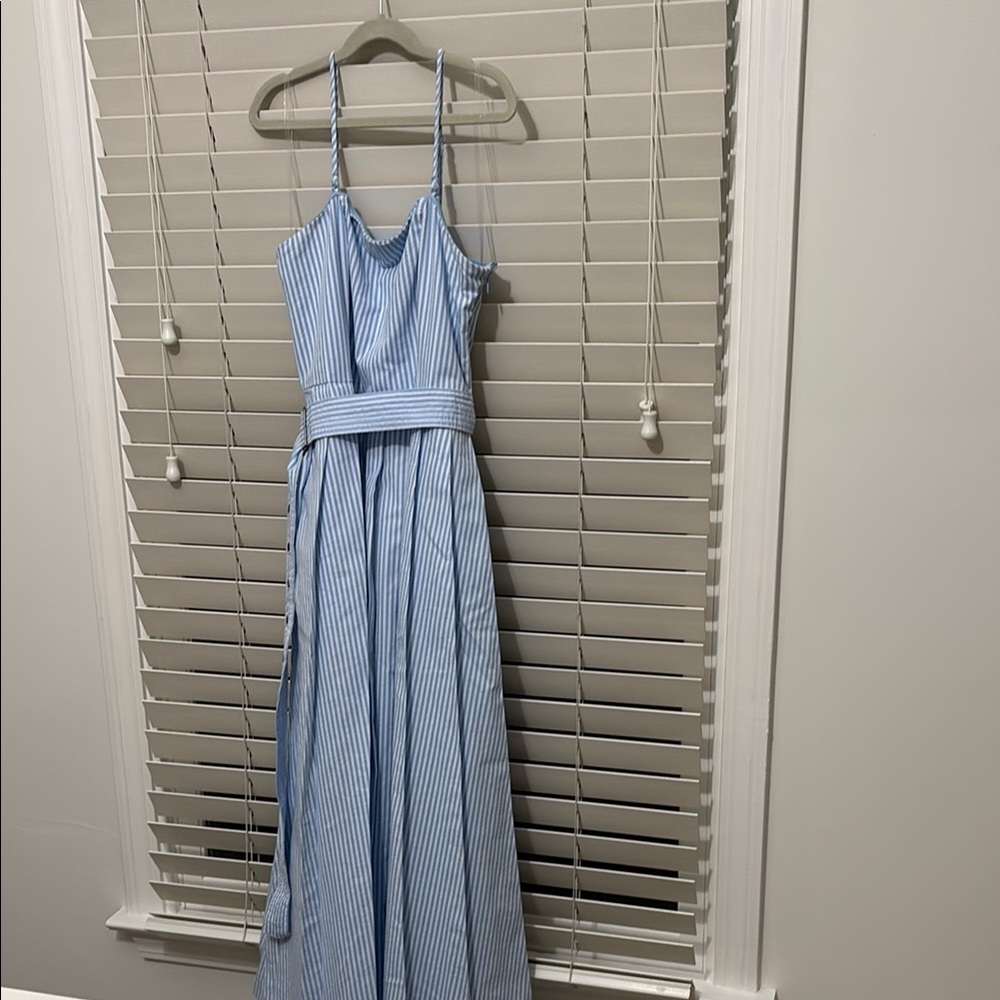 A New Day Blue Halter Maxi Dress